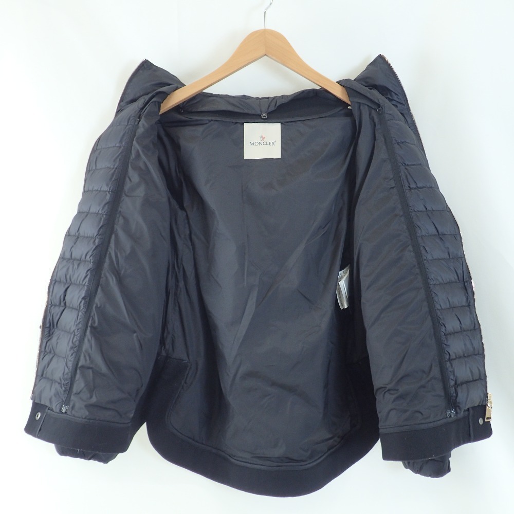 美品/国内正規 MONCLER モンクレール EUDORE ウール/ダウン レイヤード