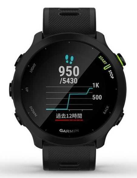 新品未開封 GARMIN ガーミン ForeAthlete 55 Black 時計 心拍 歩数