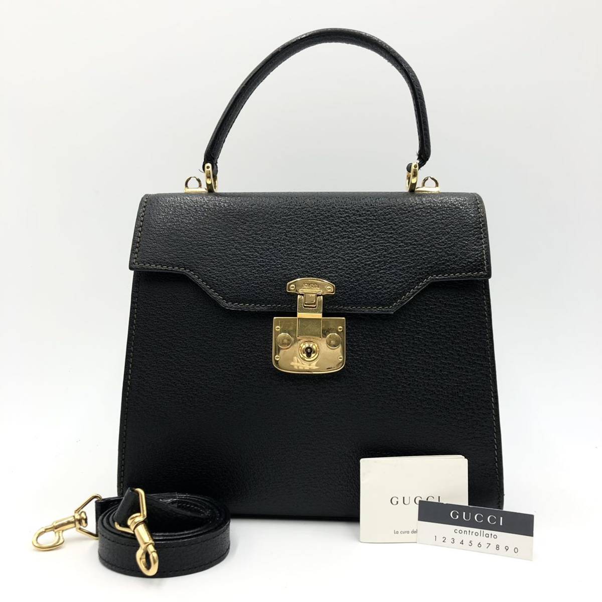 極美品】 グッチ GUCCI レディロック ショルダーバッグ 2way - www 通販卸し売り 【美品】GUCCI ハンドバック 2way レディロック グッチ ハンドバッグ
