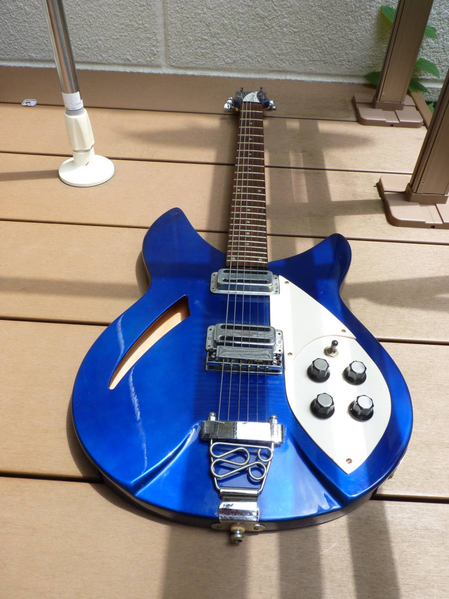 Barclay Guitar リッケンバッカータイプ Yahoo!オークション - リッケンバッカータイプ メーカーBarclay