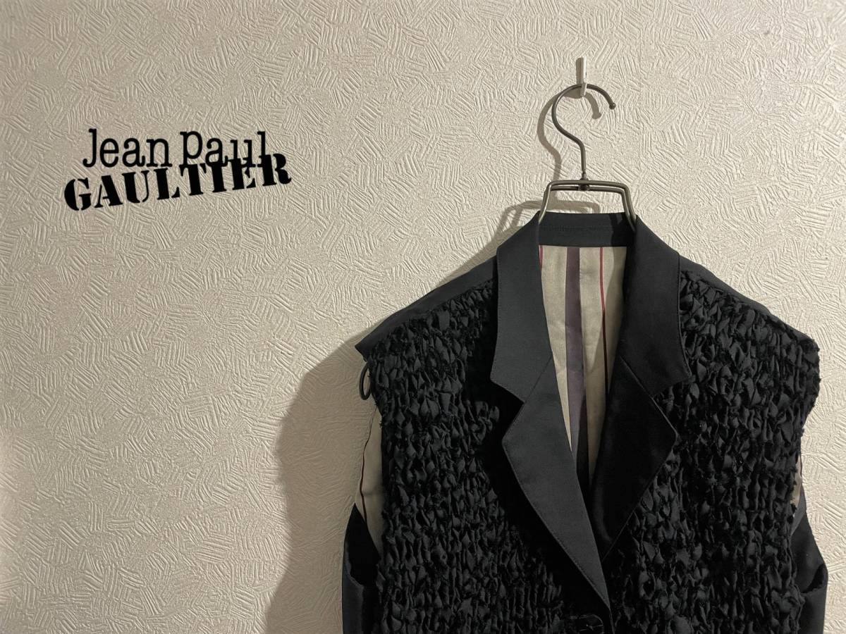 ◯ Jean Paul GAULTIER 編み込み ノースリーブ ジャケット / ジャン