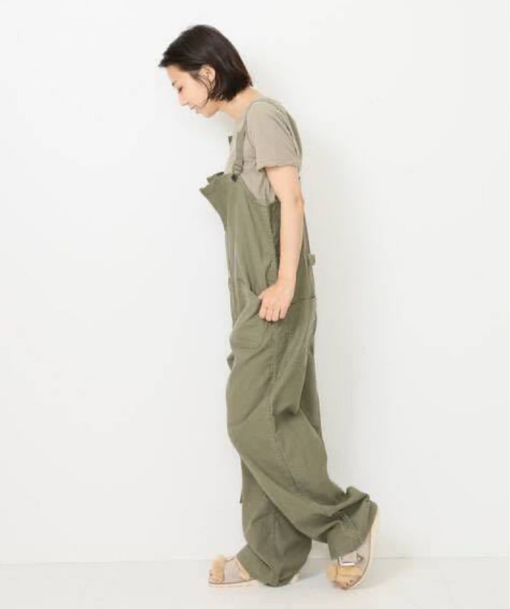 新品未使用 AP STUDIOJOHNBULL/ジョンブル ミリタリーサロペット 36