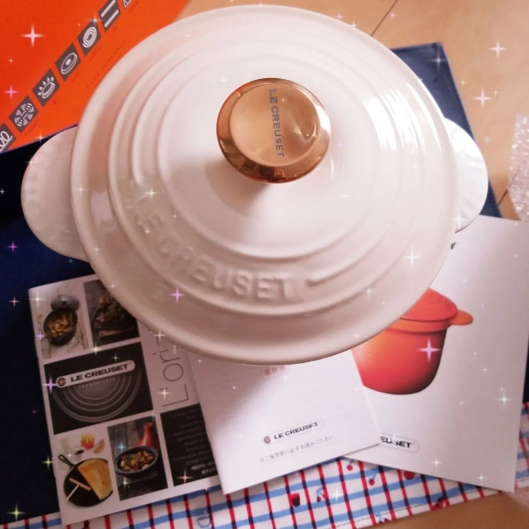 ル・クルーゼ(LE CREUSET) ココット・エブリィ 18 限定カラー メレンゲ