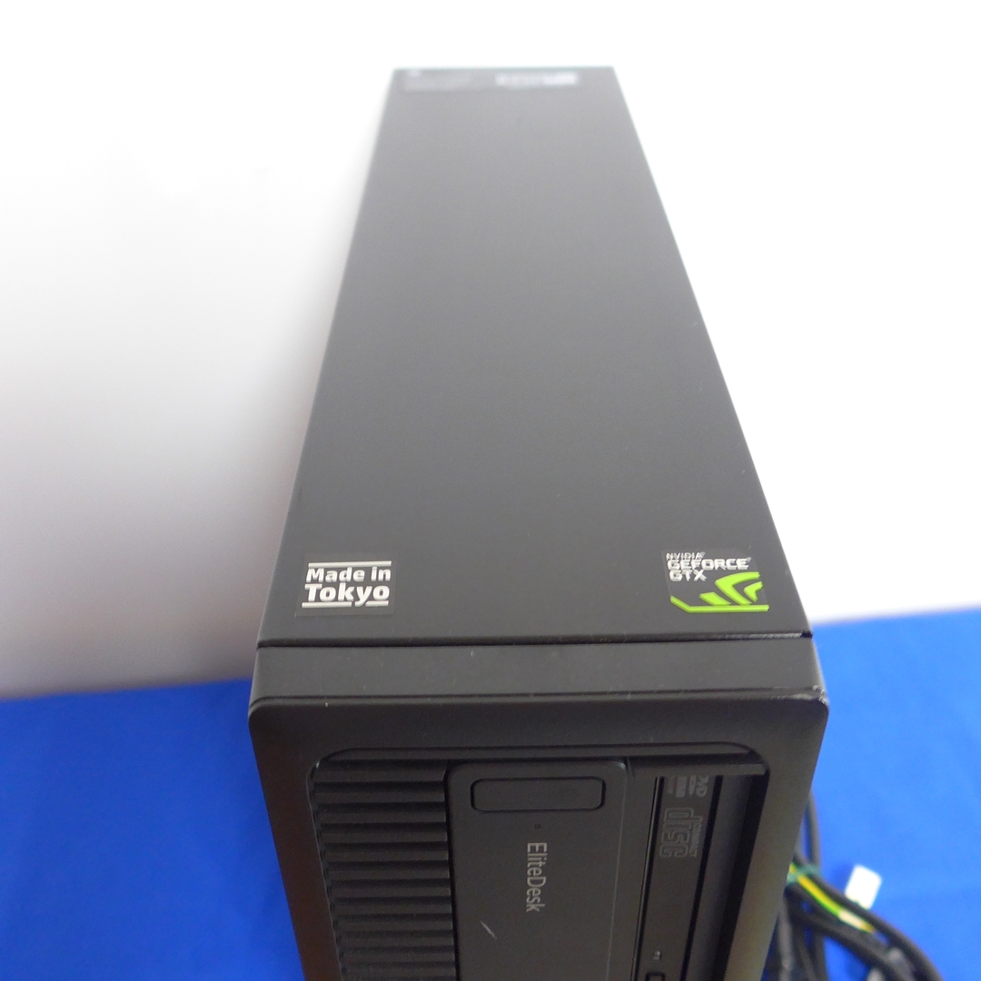 ゲーミングPC】HP EliteDesk 800G2SFF i7 6700 GTX1050 SSD 256G HDD