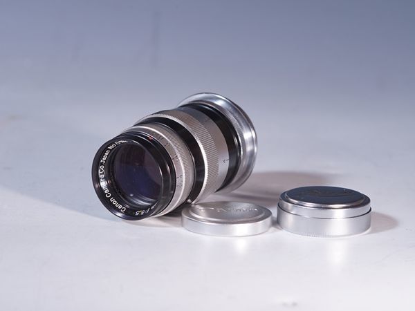 秀】rb63km106t Canon lens 100㎜ f:3.5 レンジファインダー Leica