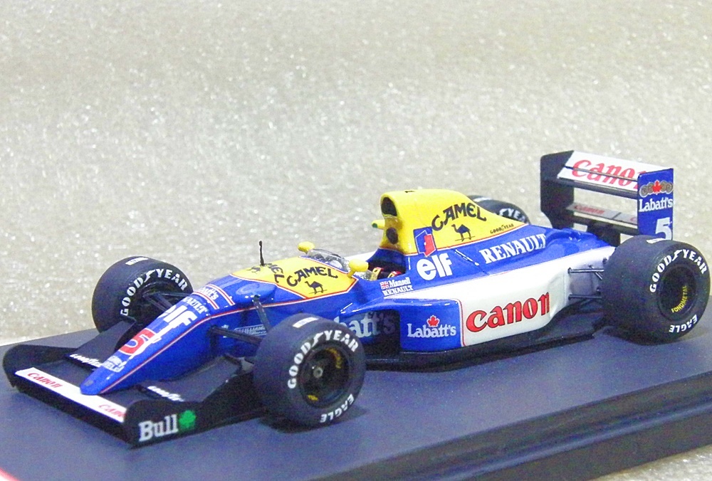 最先端 1/43 8 タメオ 完成品 ウィリアムズ ルノー FW14 ナイジェル