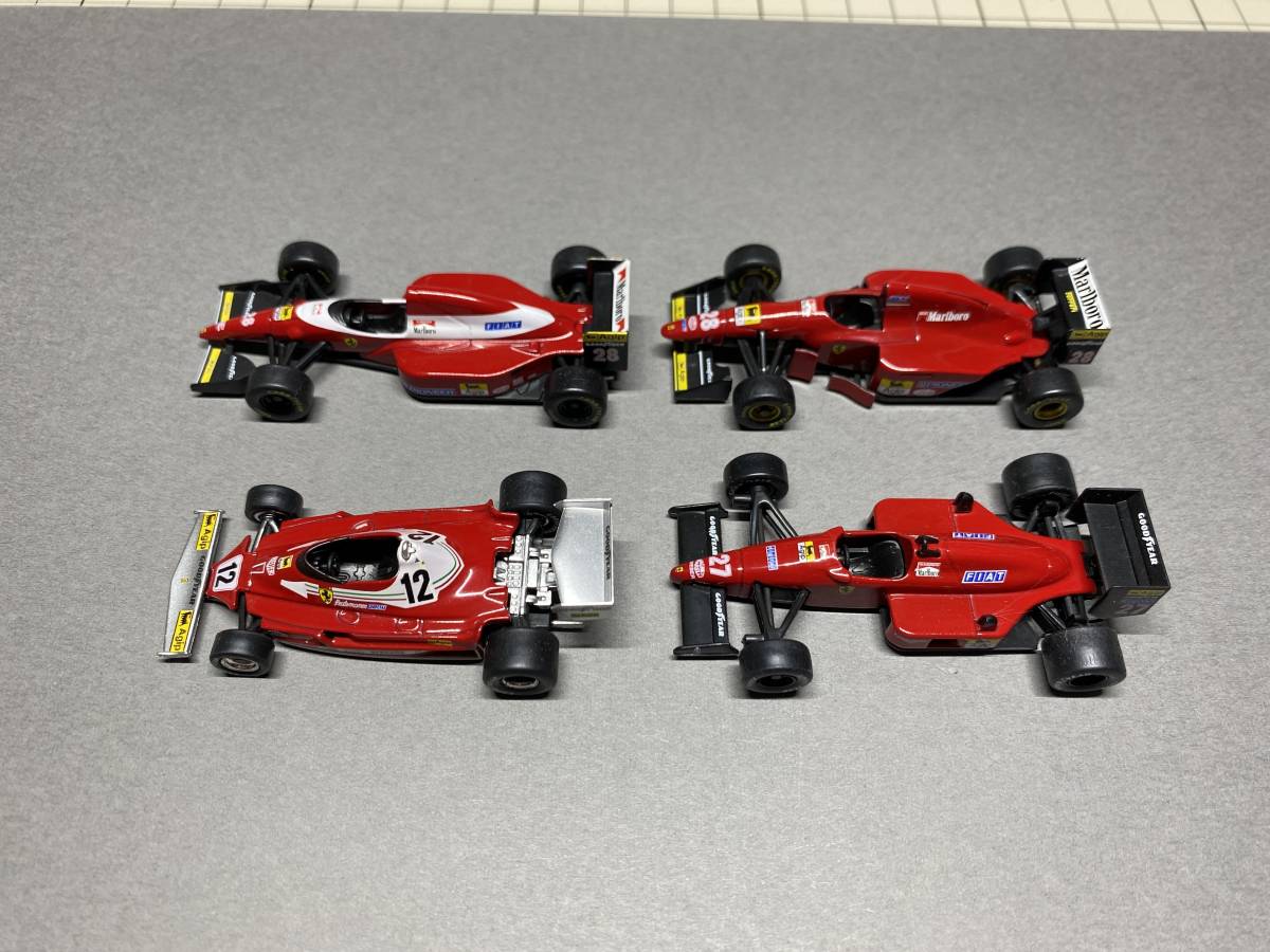 1/64 KYOSHO フェラーリ ミニカー コレクション 4台 セット 312 T2 F1