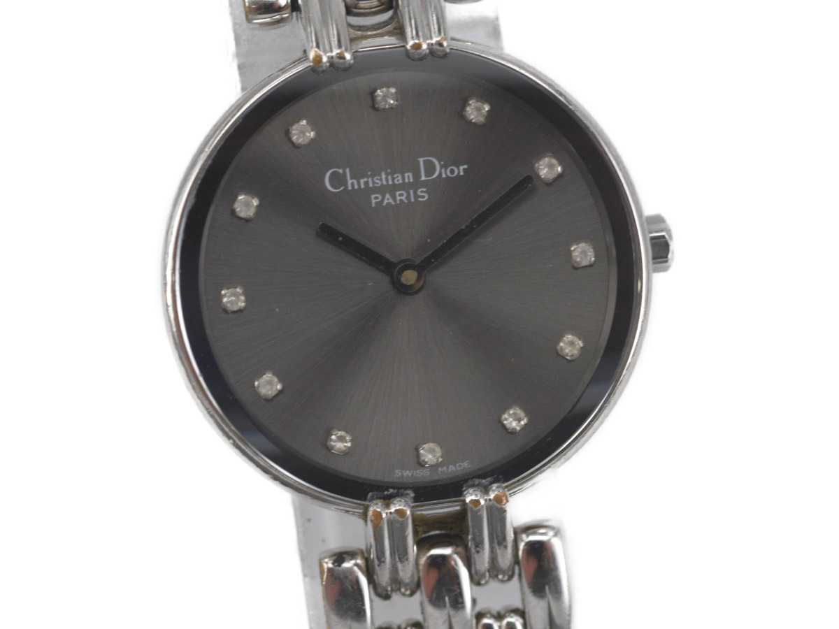 特約店 正規品【新品電池】ChristianDior 動作良好 3038 ヴィンテージ