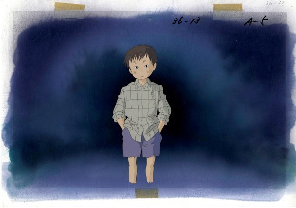 ☆スタジオジブリ おもひでぽろぽろ /オリジナル背景つきセル画 ☆スタジオジブリ おもひでぽろぽろ /オリジナル背景つきセル画