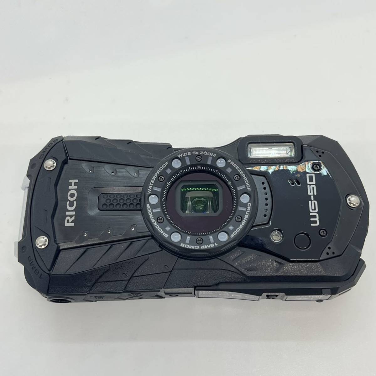 RICOH リコー WG-50 デジタルカメラ ブラック 防水 耐衝撃 防塵 耐寒
