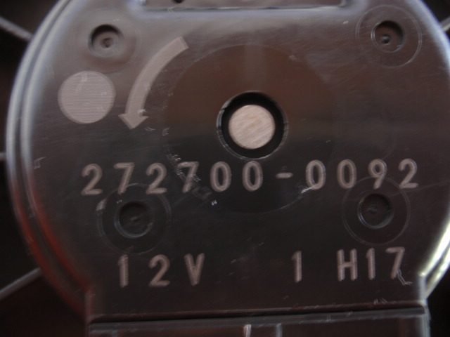 スズキ MH21S ワゴンＲ ヒーターユニット ブロアモーター 6107_画像3