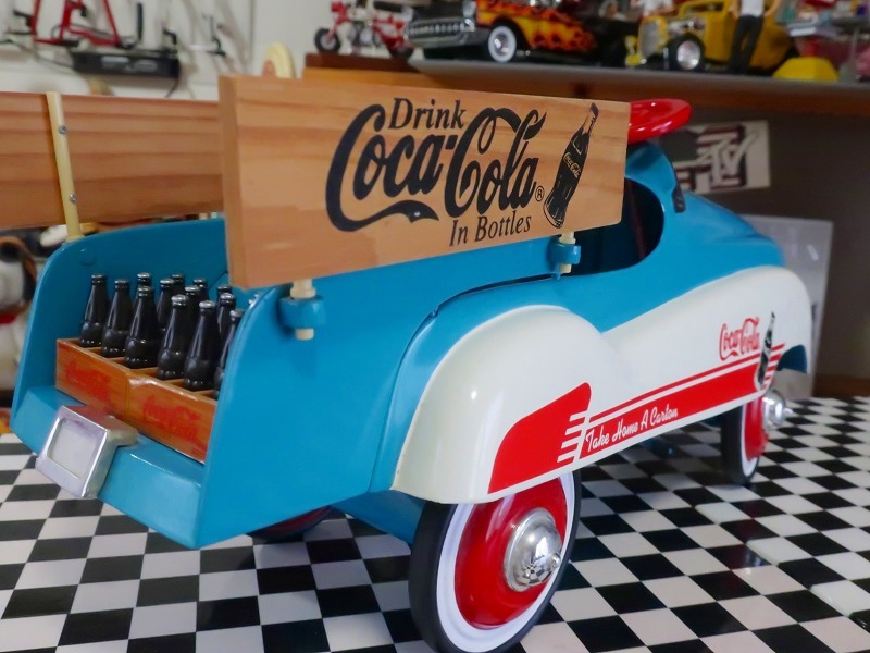 ヤフオク! - 爆レア 絶版 コカコーラ ビンテージ ペダルカー
