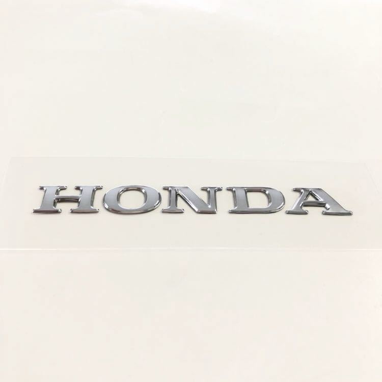 ホンダ 純正エンブレム ロゴ HONDA 抜き文字 メッキ SS_画像2