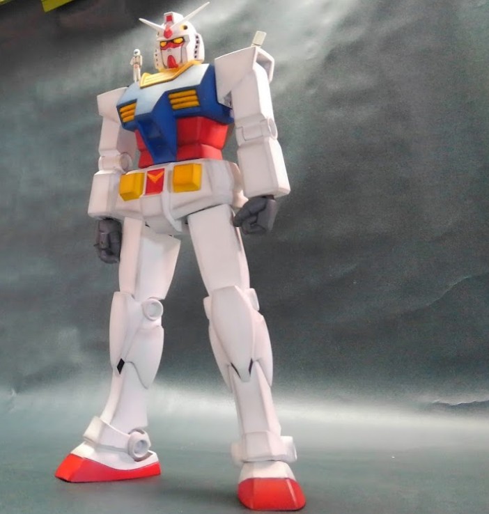 誠実】 【改造塗装済完成品】旧キット1/60ガンダム G-3カラー