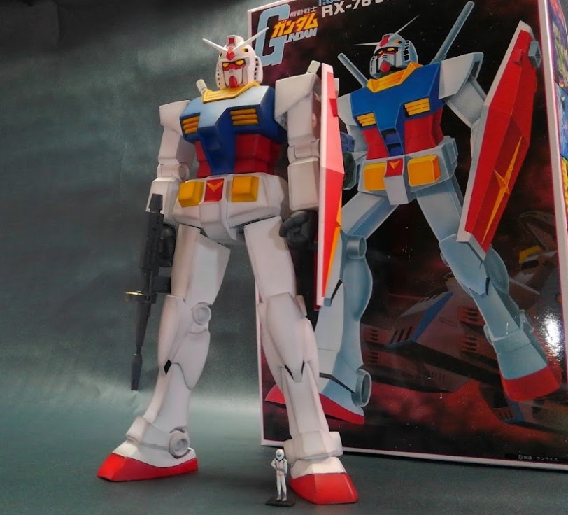誠実】 【改造塗装済完成品】旧キット1/60ガンダム G-3カラー