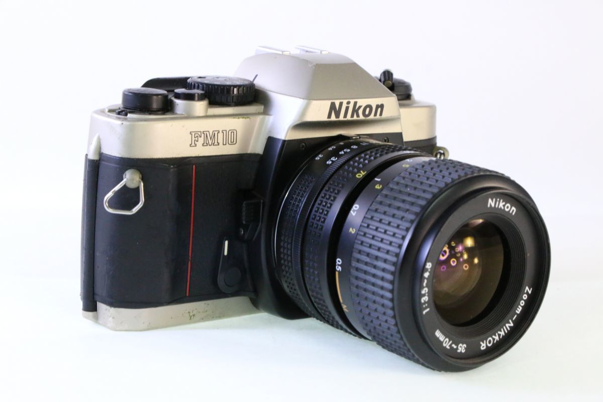 実用☆ニコン Nikon FM10 ボディ+AI-S ZOOM-NIKKOR 35-70mm F3.5-4.8