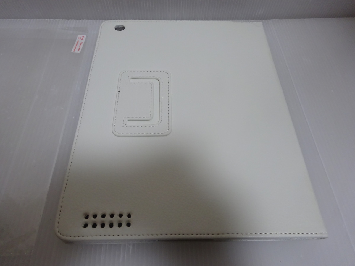 未使用 iPad 2/3 カバー＆保護シート ホワイト_画像3