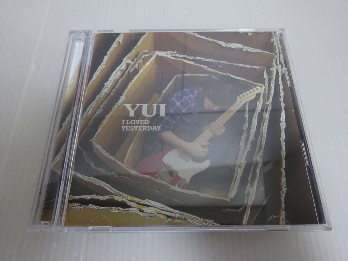 試聴程度未使用に近い YUI I LOVED YESTERDAY CD＆DVD _画像1