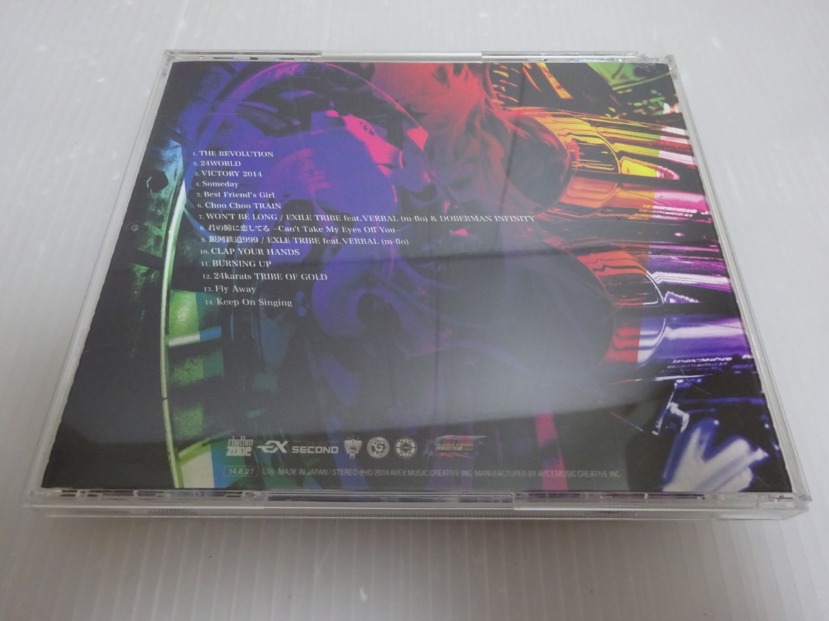 ほぼ未使用 EXILETRIBE REVOLUTION CD _画像2