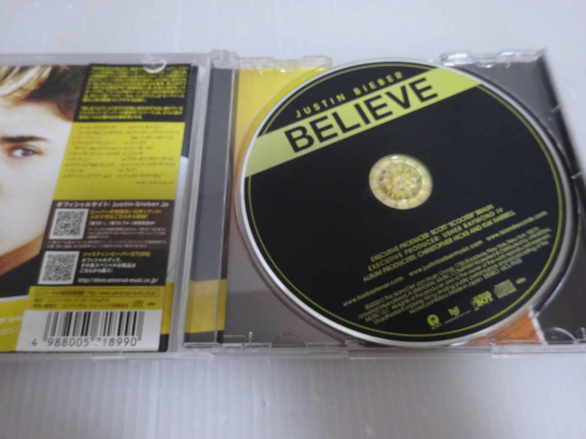 美品 ジャスティンビーバー BELIEVE CD _画像3