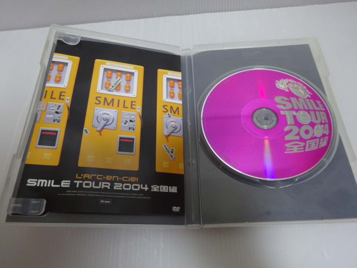美品 L'Arc～en～Ciel SMILE TOUR 2004 DVD 全国編_画像3