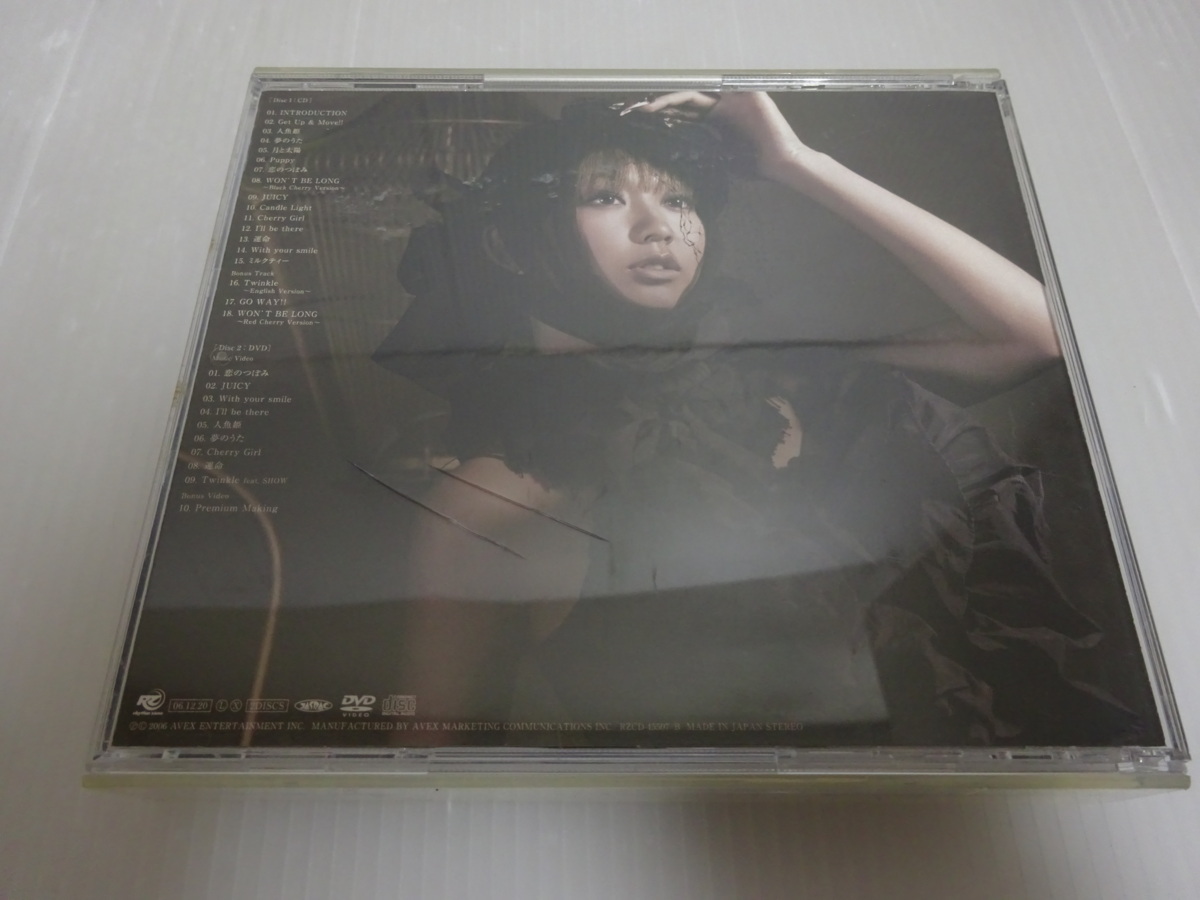 美品 倖田來未 black cherry CD＆DVD_画像2