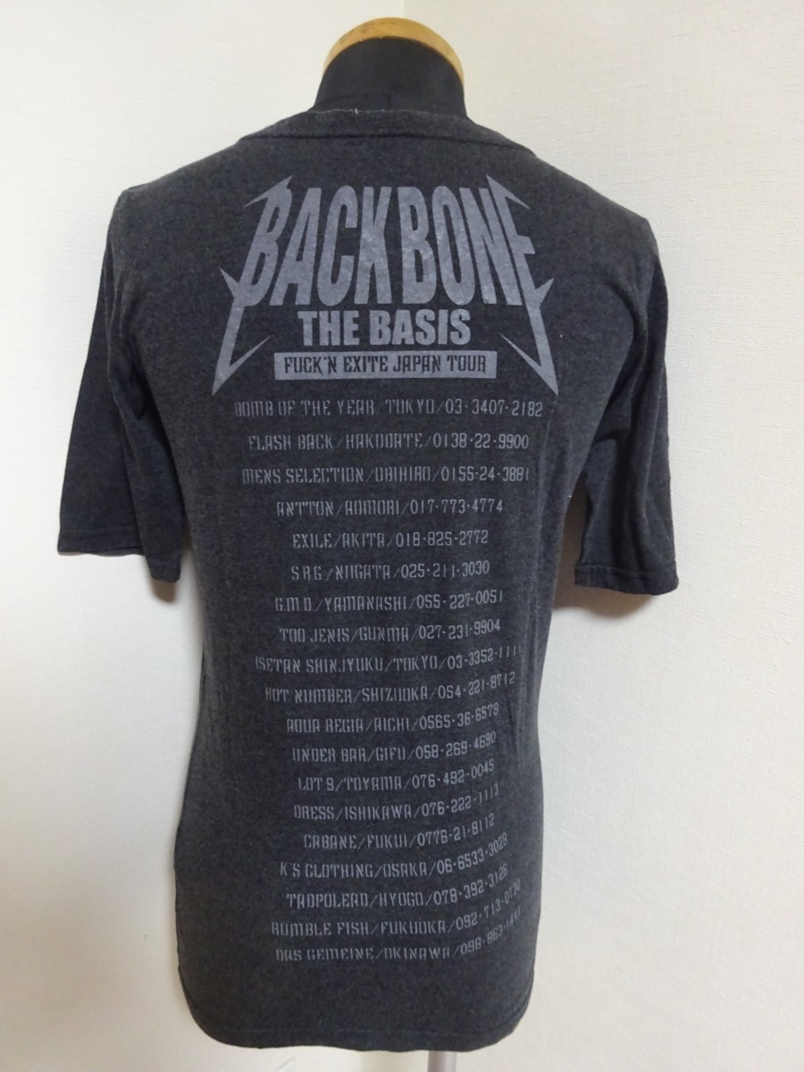 良品 バックボーン back bone Tシャツ S _画像2