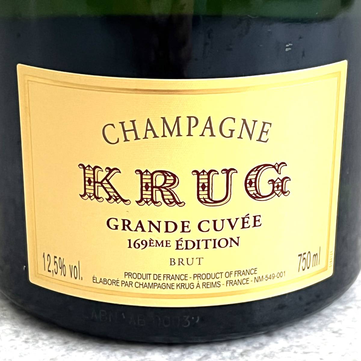 クリュッグ グラン キュヴェ シャンパン KRUG GRANDE CUVEE 169 EME