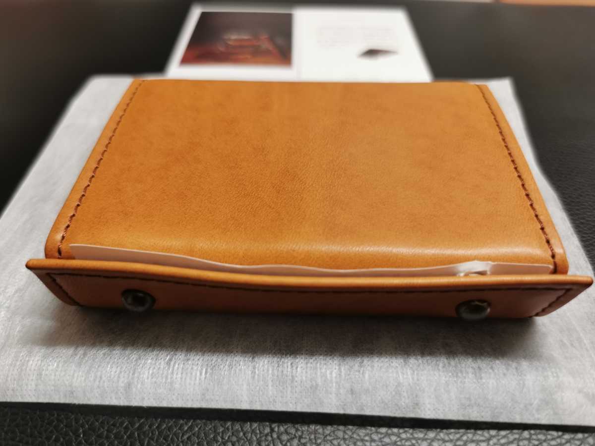 【新品未使用品・人気カラー】ミッレフォッリエ P25 ブスケット コニャック BUSCHETO BU.cognac エムピウ m+ millefoglieII