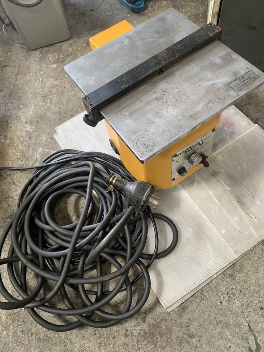 ff2386 大昭和 面取り機 BIG BCV250-1 動作品 三相200V ff2386 大昭和 面取り機 BIG BCV250-1 動作品 三相200V