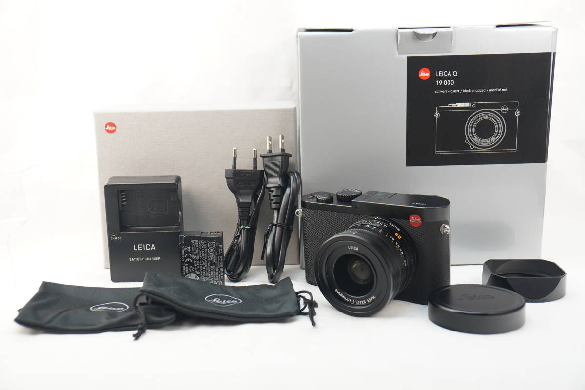 １円スタート Leica ライカ デジタルカメラ ライカQ Typ 116 ブラック ズミルックス f1.7/28mm ASPH. を搭載  070101(ライカ)｜売買されたオークション情報、yahooの商品情報をアーカイブ公開 - オークファン（aucfan.com）