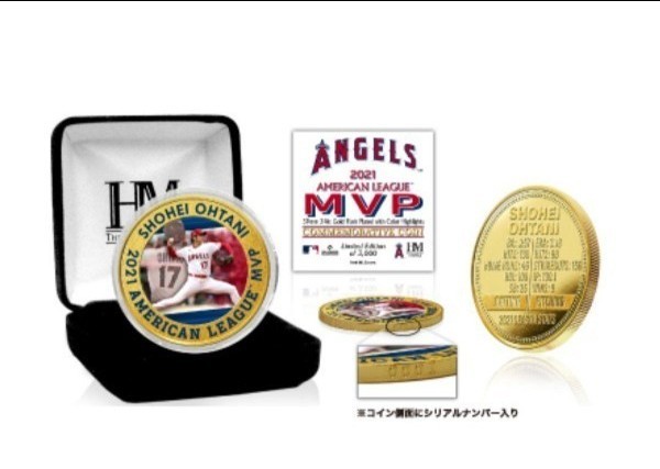 大谷翔平 大谷 郵便局 記念コイン コイン MVP エンゼルス MINT 大谷翔平 大谷 郵便局 記念コイン コイン MVP エンゼルス MINT