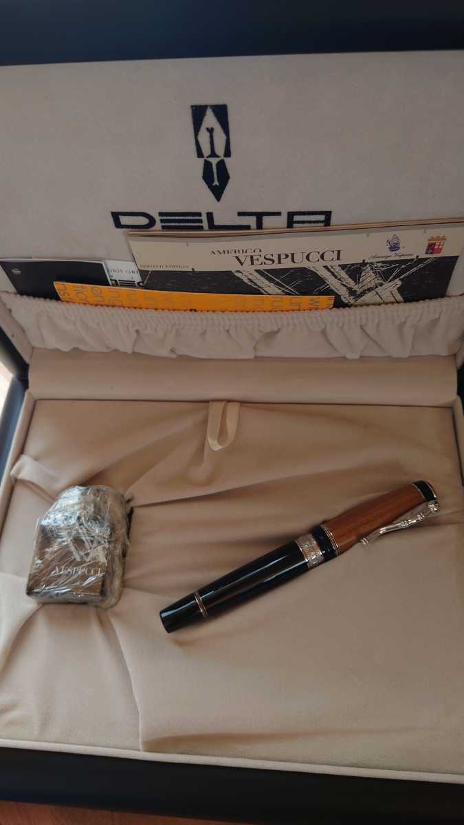 希少!DELTAデルタ 万年筆 リミテッドエディション アメリゴ