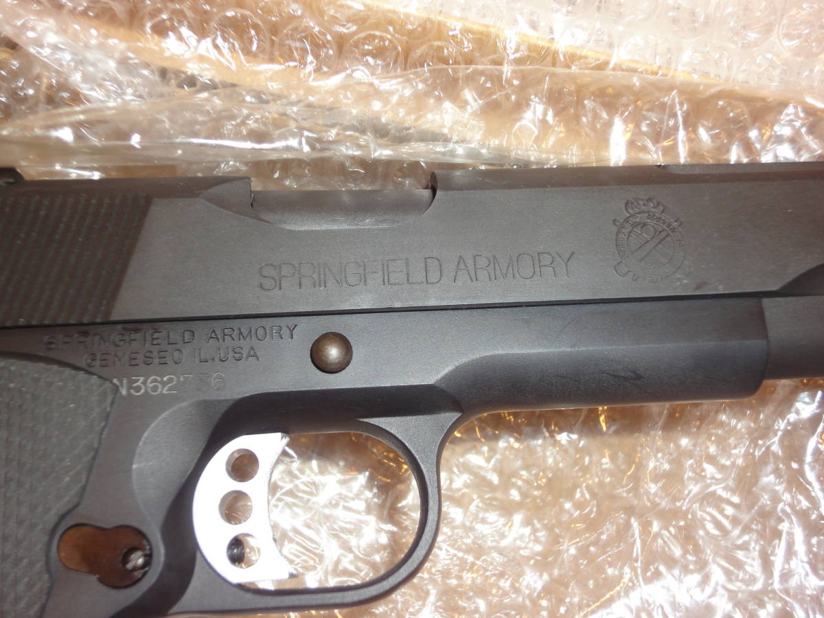 スプリングフィールド V-12 コルト ガバメント M1911A1 HWモデルガン
