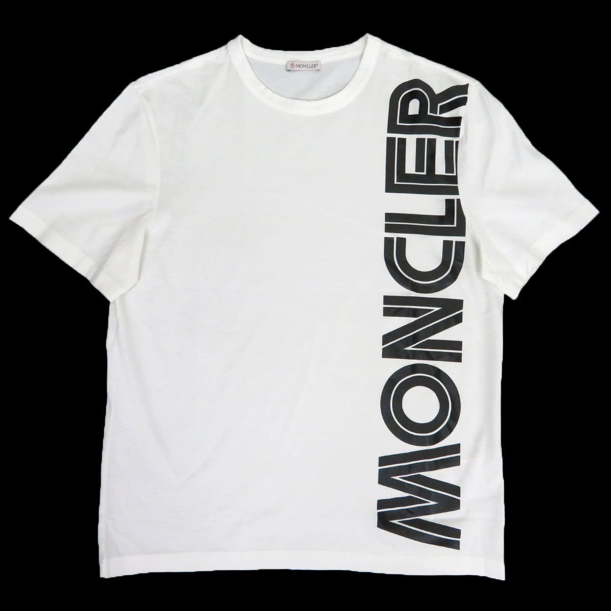 モンクレール MAGLIA T SHIRT マグリア Tシャツ 20年製 ロゴ 8C760 10 8390Y メンズ [美品] 【アパレル】