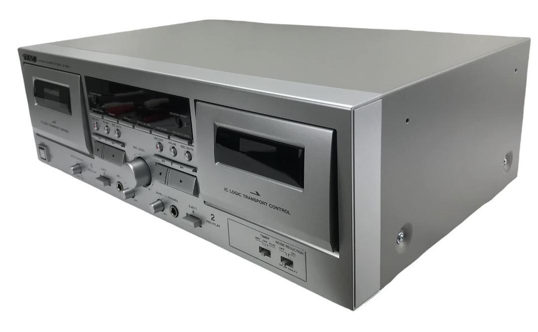 TEAC ダブルカセットデッキ W-1200(S)（3250-001176) - www.donepronto.com