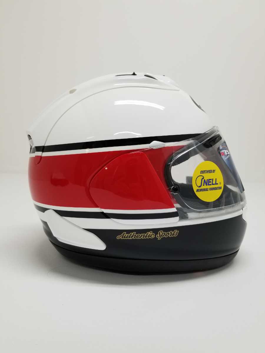 w*u様 ARAI RX-7X STRIPE YAMAHA ストライプ Sサイズ 美品 Arai アライ RX-7X STRIPE ストライプ YAMAHA ワイズギア