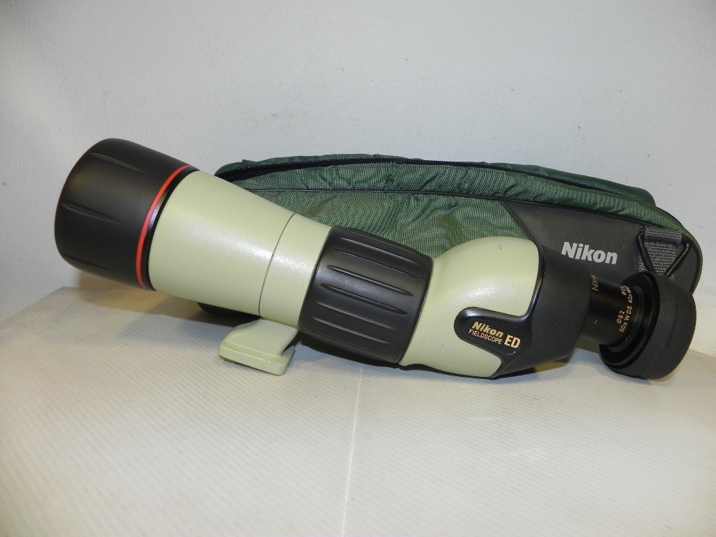 Nikon フィールドスコープD=60 ED +Nikon 40X DSレンズセット_画像1