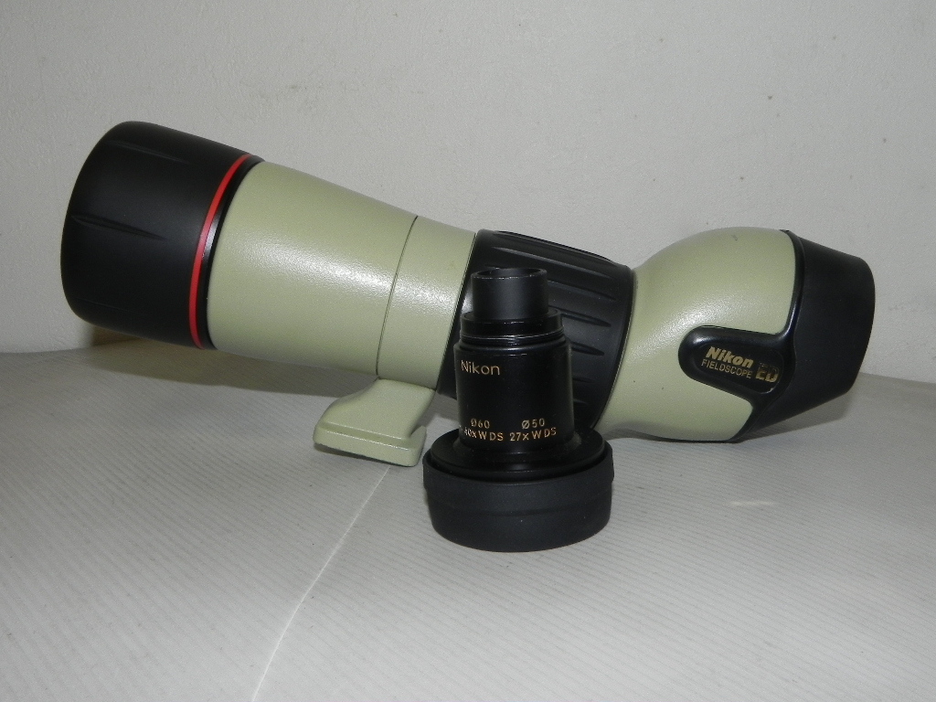 Nikon field scope D=60 ED +Nikon 40X DS lens set 