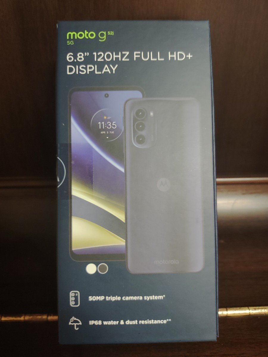moto g52j SIMフリー モトローラー パールホワイト 新品未開封 送料