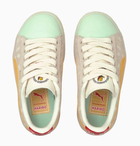 送料無料 新品 2 21.0 382844-01 HARIBO OPT PS PUMA SUEDE x ベスト商品 PUMA HARIBO プーマハリボー スニーカー