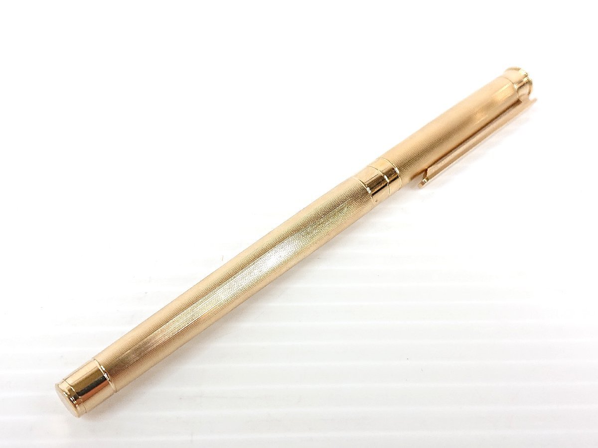 MONTBLANC モンブラン 万年筆 18K 750 ゴールドカラー 金属素材 MONTBLANC モンブラン 万年筆 18K 750 ゴールドカラー 金属素材