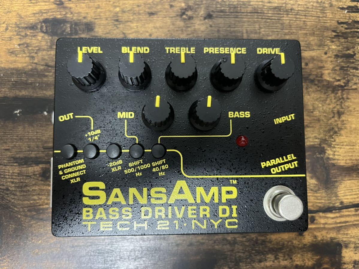 TECH21 SANSAMP BASS DRIVER DI V2 ベースプリアンプ inovaronline.com.br