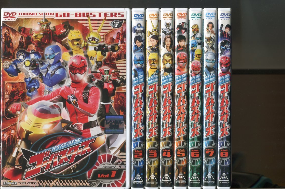 a4517 「特命戦隊ゴーバスターズ」全12巻＋HERO CLUB2巻＋劇場版2巻＋V