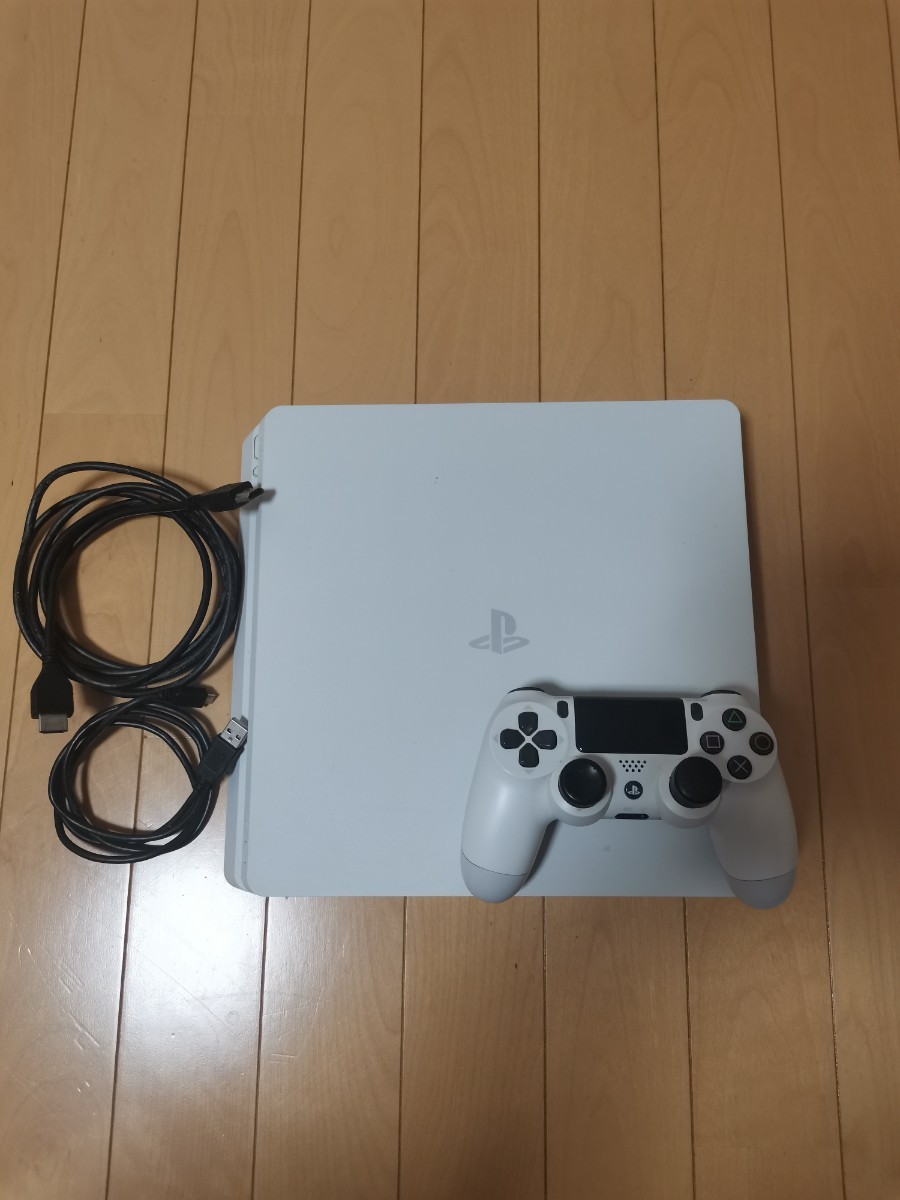PS4本体 PlayStation4 CUH-2100 グレイシャーホワイト SONY PS4 500G