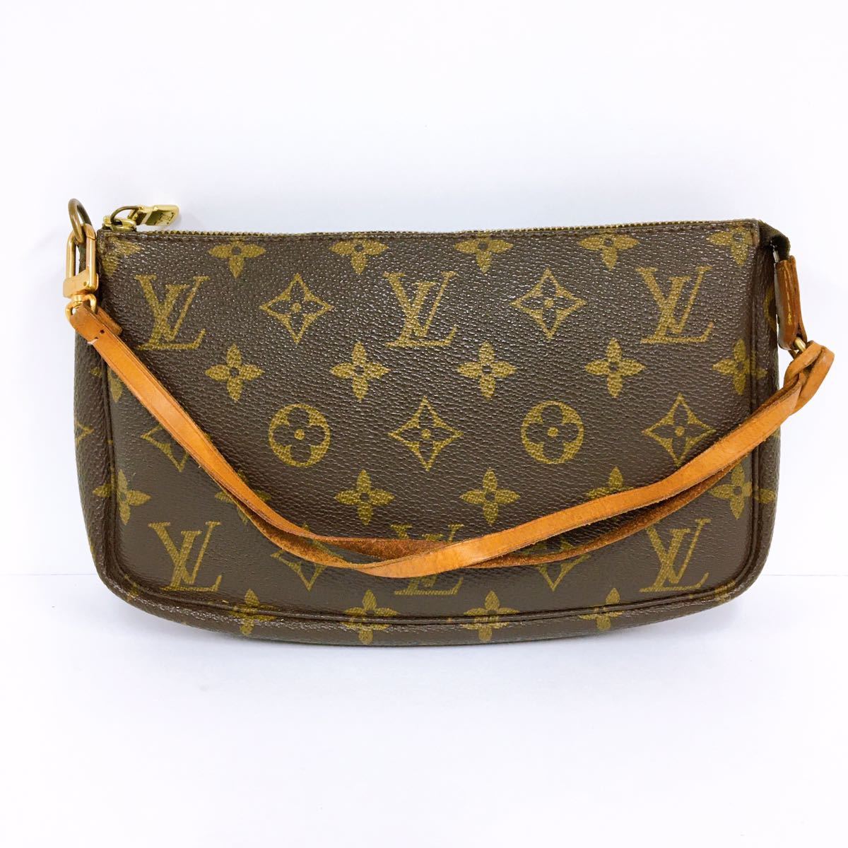 25【】LOUIS VUITTON ルイヴィトン モノグラム ポシェット アクセ
