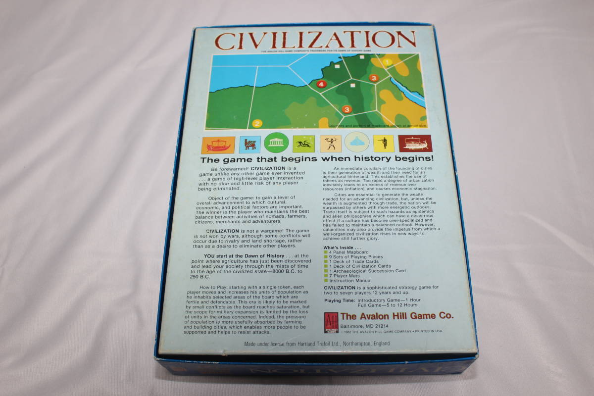 AH)CIVILIZATION 文明の曙、日本語訳とバリアント付、未使用 AH)CIVILIZATION 文明の曙、日本語訳とバリアント付、未使用