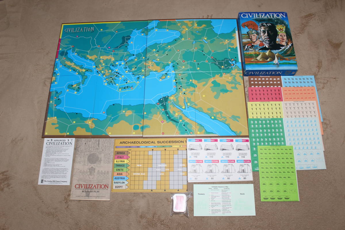 AH)CIVILIZATION 文明の曙、日本語訳とバリアント付、未使用 AH)CIVILIZATION 文明の曙、日本語訳とバリアント付、未使用