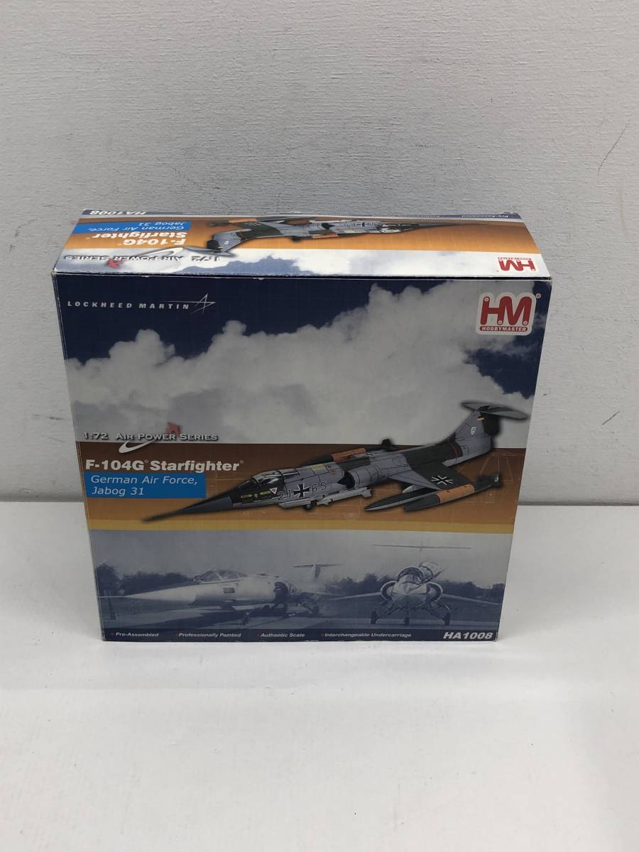 119　I)　1/72 F-104G 西ドイツ空軍　 (完成品飛行機)　中古