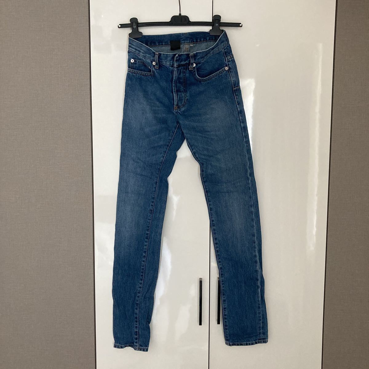 激安 Dior homme DENIM 青デニムパンツ ディオールオム デニム 26 W28